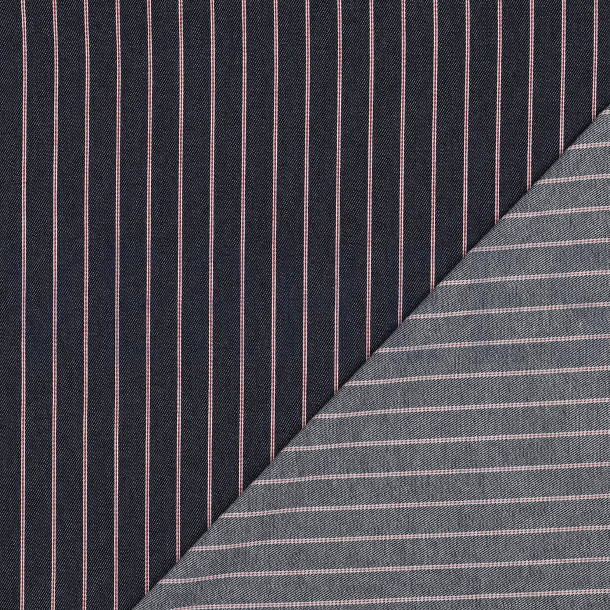 DENIM STREIFEN DUNKELBLAU (high resolution) #4