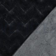 FLEECE ABSTRACT SCHWARZ (thumbnail) #4