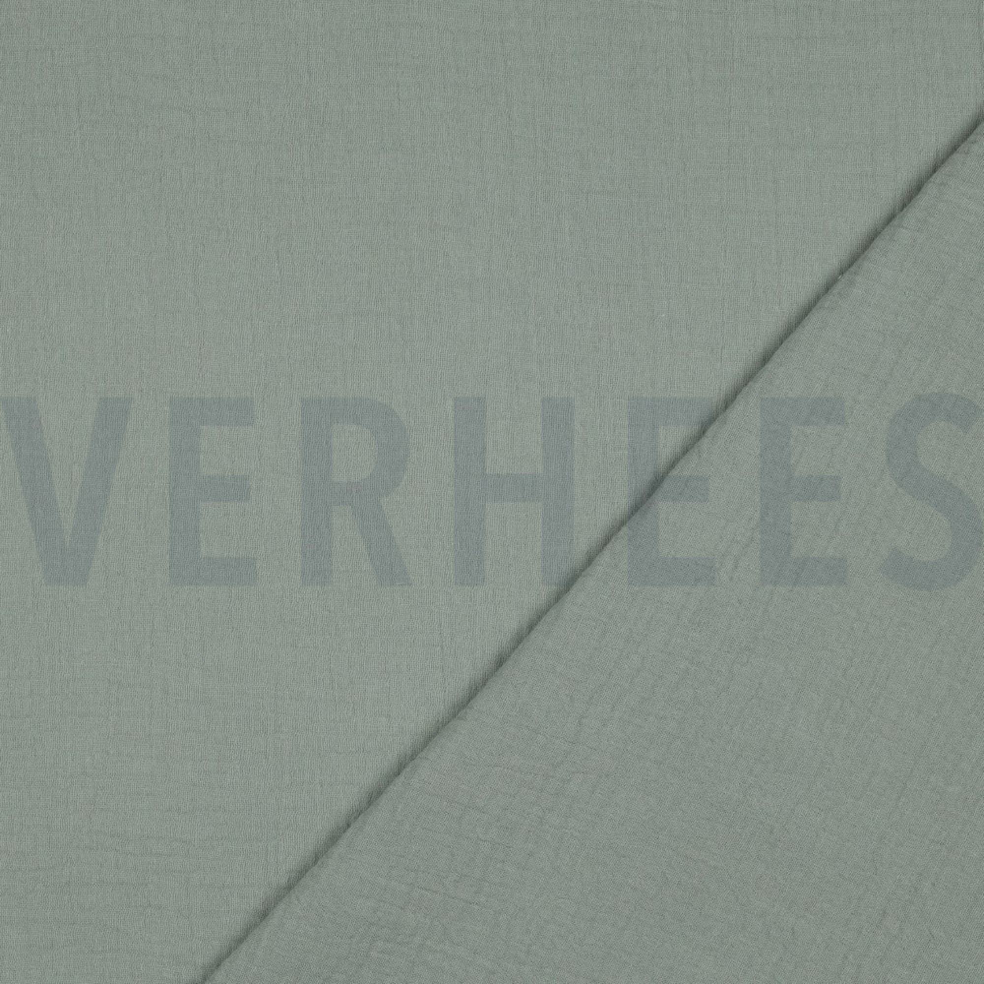 DOUBLE GAZE DE COTON 160CM VERT (high resolution) #4