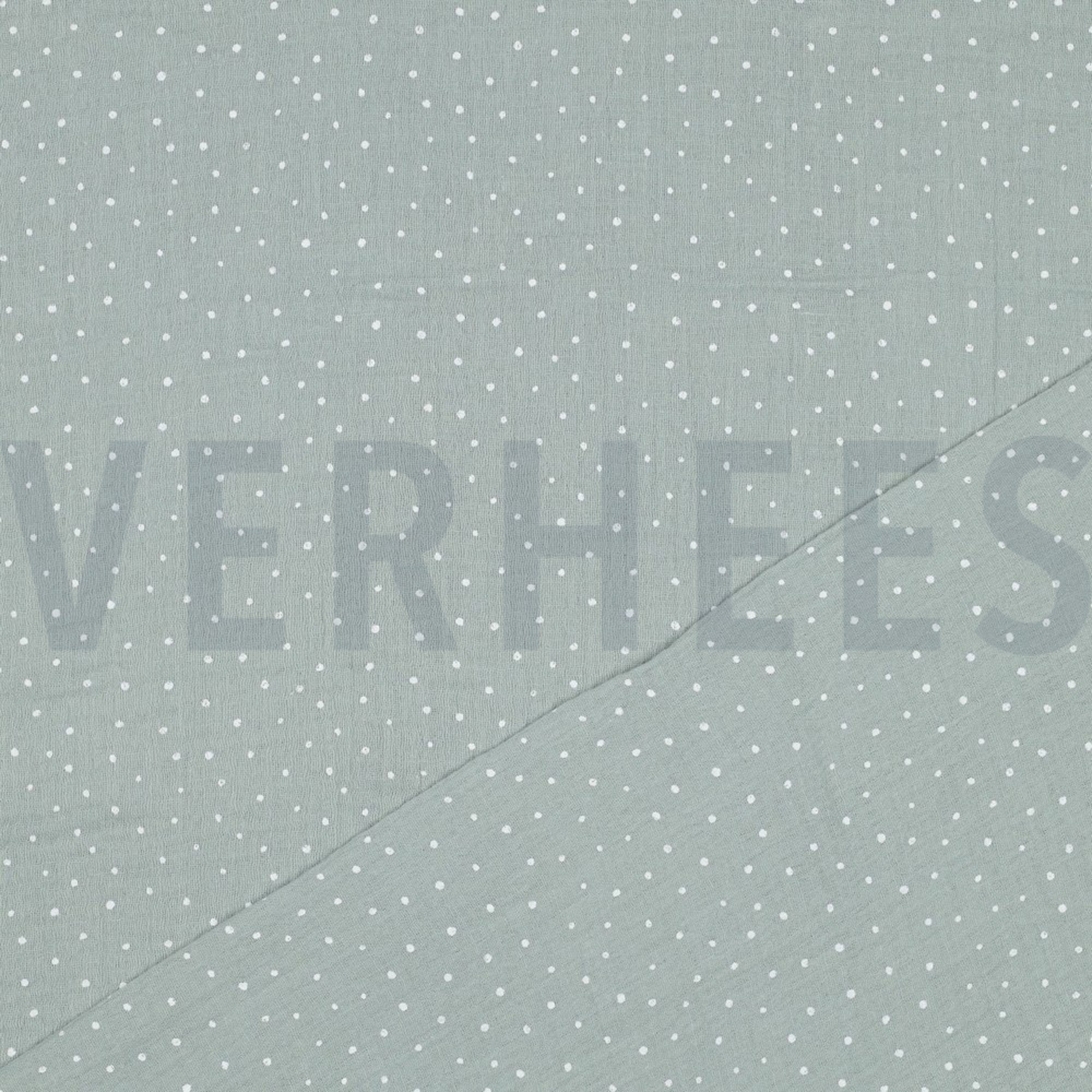 MUSSELIN KLEINE PUNKTE MINZE (high resolution) #4