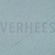 DOUBLE GAUZE LITTLE DOTS AQUA (thumbnail) #4