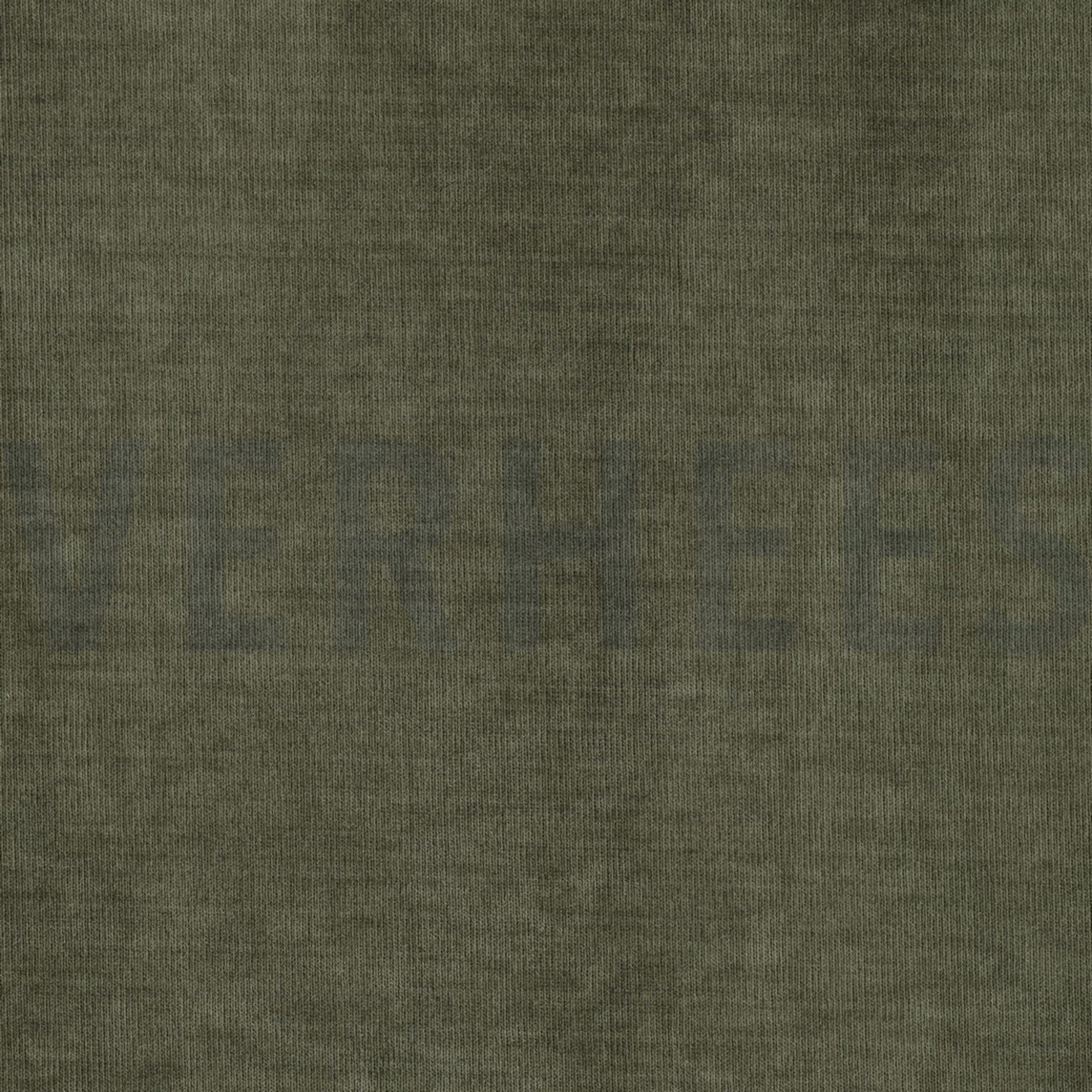 DOUBLE SIDED KNITTED VELOURS SHERPA ARMY GREEN (high resolution) #4