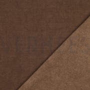 DUBBEL GEBREID VELOURS SHERPA BRUIN (thumbnail) #4