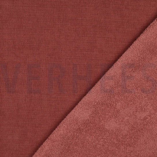 BEIDSEITIG GESTRICKTER VELOURS SHERPA MAUVE #7