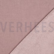 BEIDSEITIG GESTRICKTER VELOURS SHERPA ROUGE (thumbnail) #4