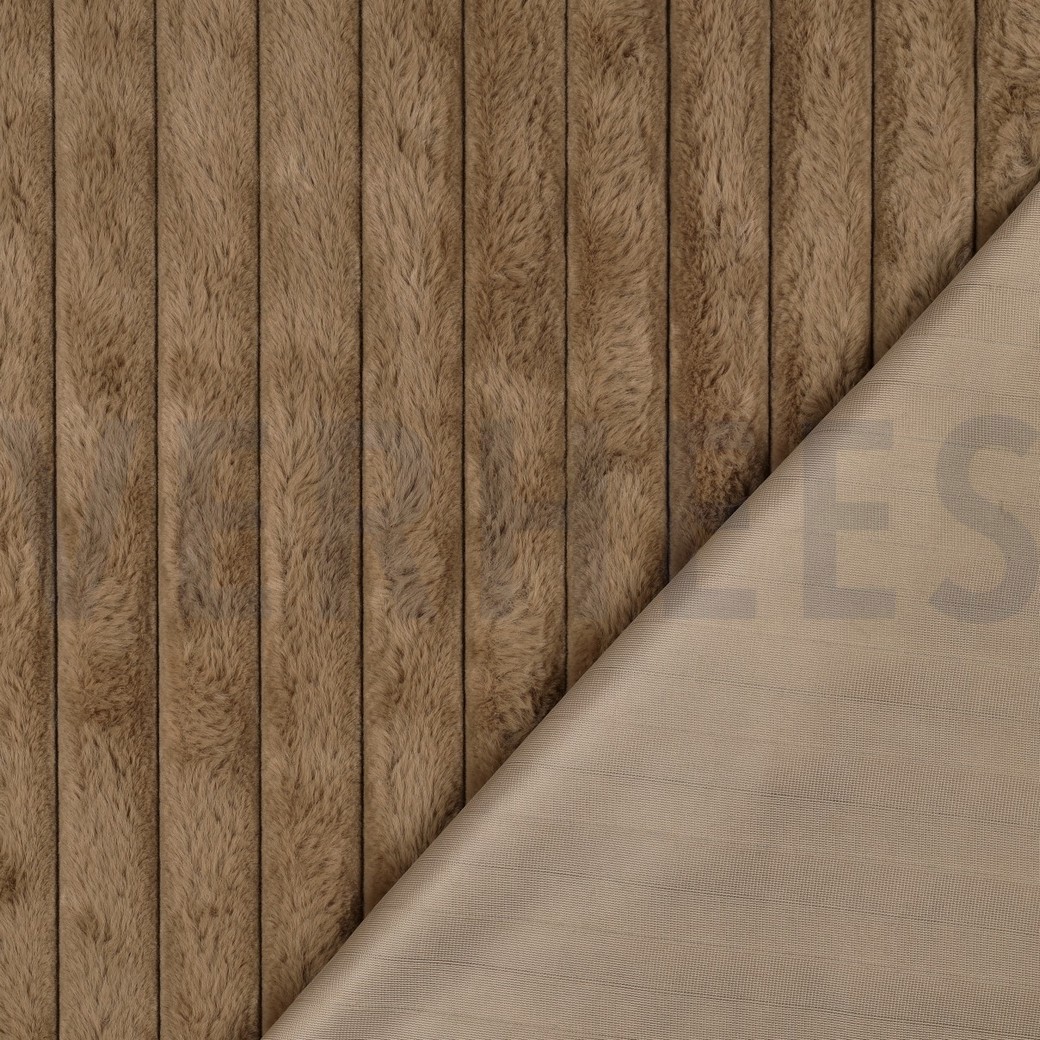 IMITATIEBONT STREPEN BEIGE #7