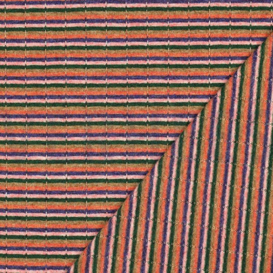 KNITTED JACQUARD STRIPES MULTICOLOUR #7