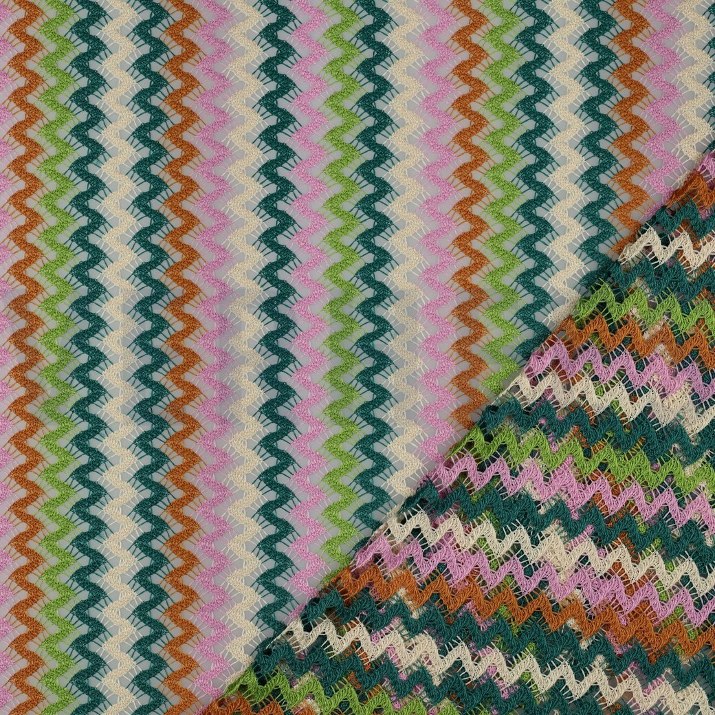 CROCHET TRICOTÉ VERT #7