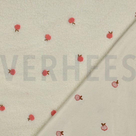 TEDDY BRODERIE PÊCHES ÉCRU #7