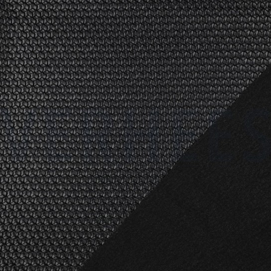 FAUX LEATHER WOVEN BLACK #7