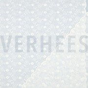 KATOEN EMBROIDERY TWEE-ZIJDIGE GOLFRAND WIT (thumbnail) #4