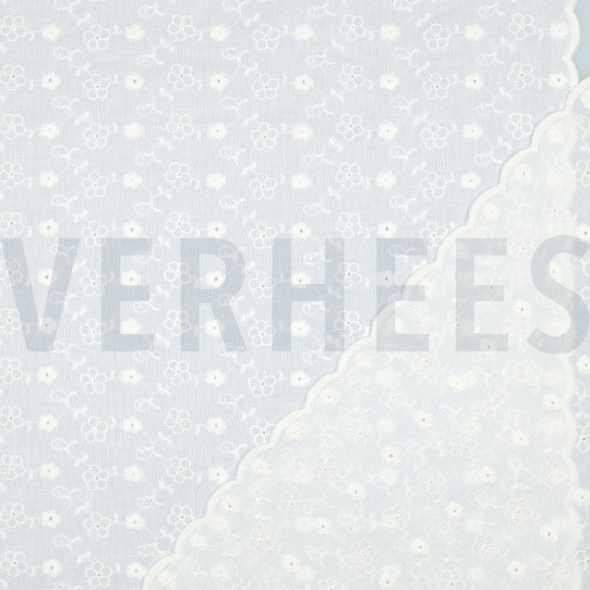 KATOEN EMBROIDERY TWEE-ZIJDIGE GOLFRAND WIT (high resolution) #4