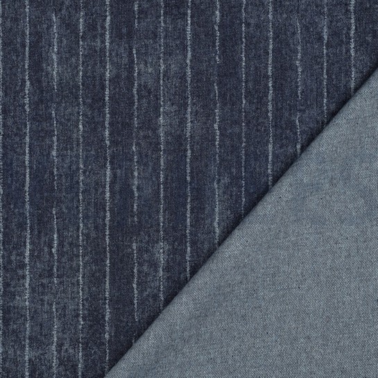 DENIM STRIPES INDIGO #7