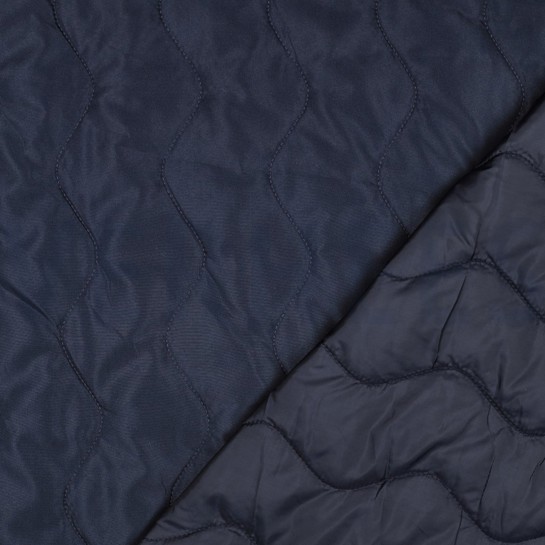 STEPPSTOFF ZIG ZAG MARINEBLAU #7