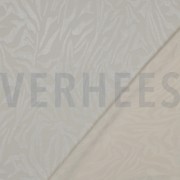 VISCOSE JACQUARD ANIMAL SKIN ECRU (thumbnail) #4