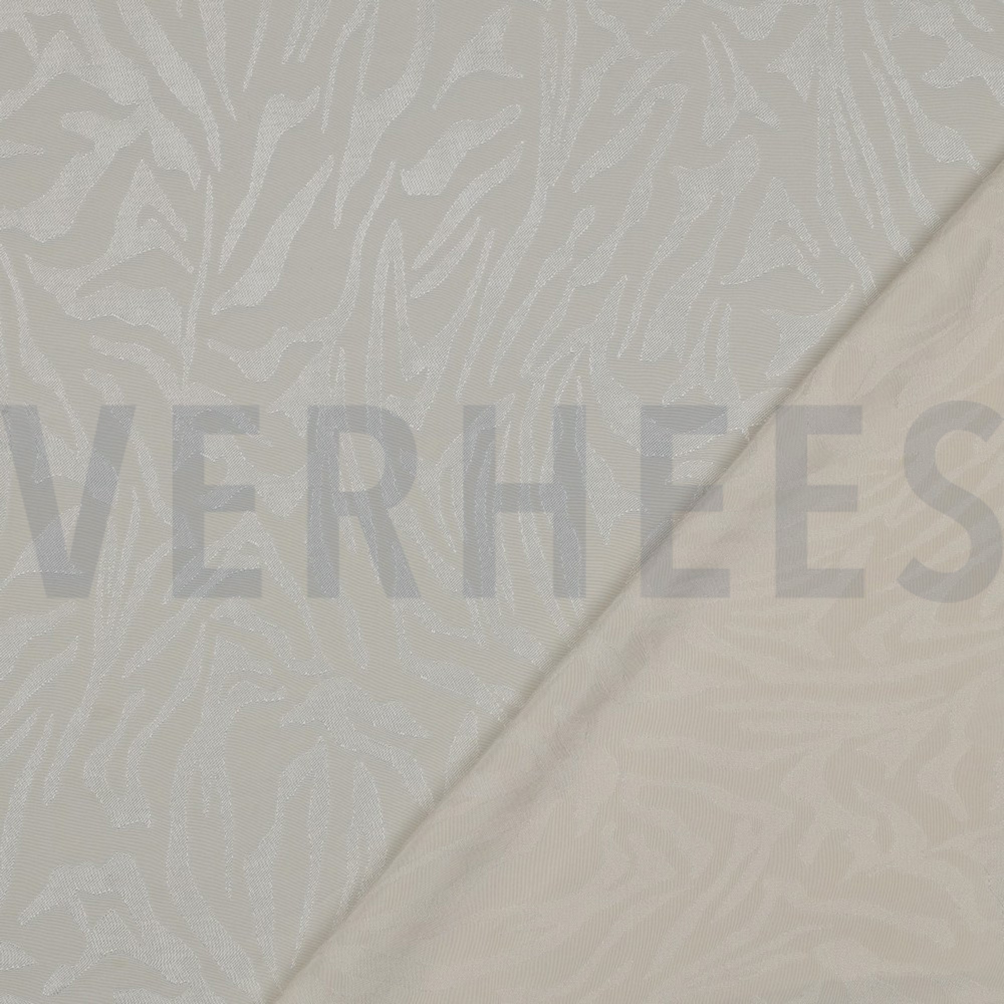 VISCOSE JACQUARD ANIMAL SKIN ECRU (high resolution) #4