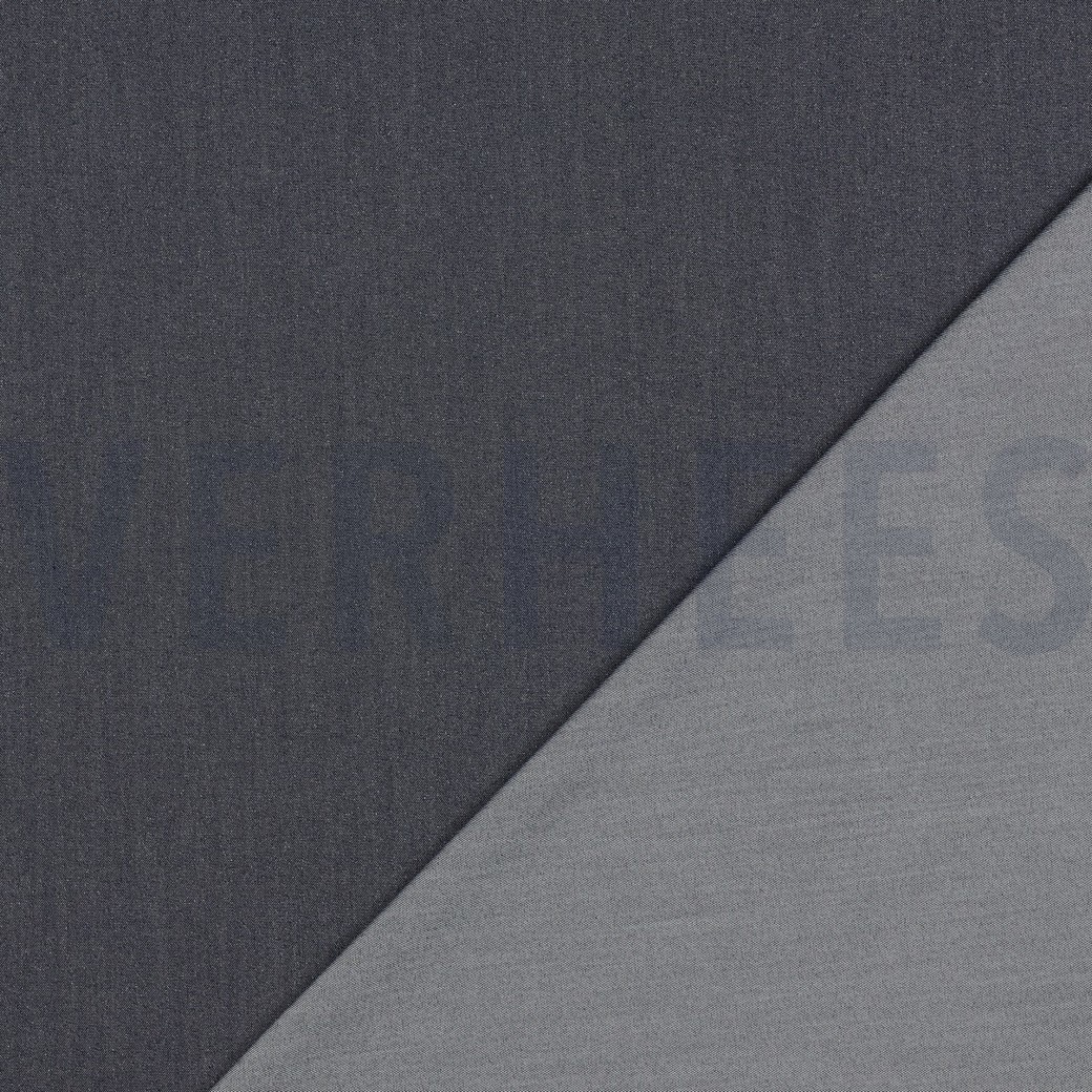 GABARDINE FOLIE JEANSBLAU MELIERT #7