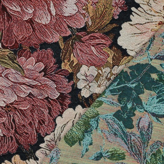 GOBELIN BLOEMEN MARINEBLAUW #7