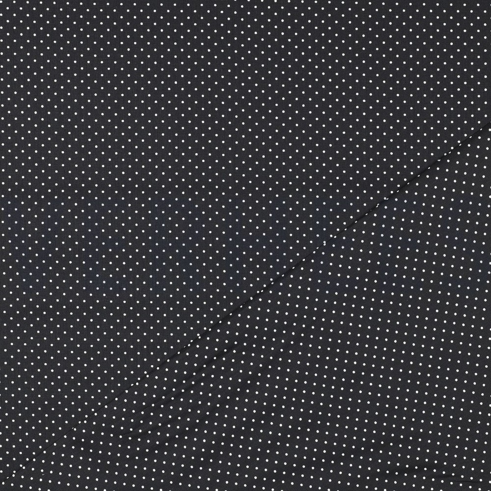 POPLIN PETIT DOTS BLACK #7