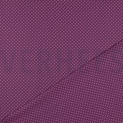 BAUMWOLLE POPELINE KLEINE PUNKTE LILA/VIOLETT (thumbnail) #4