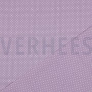 BAUMWOLLE POPELINE KLEINE PUNKTE LILA (thumbnail) #4