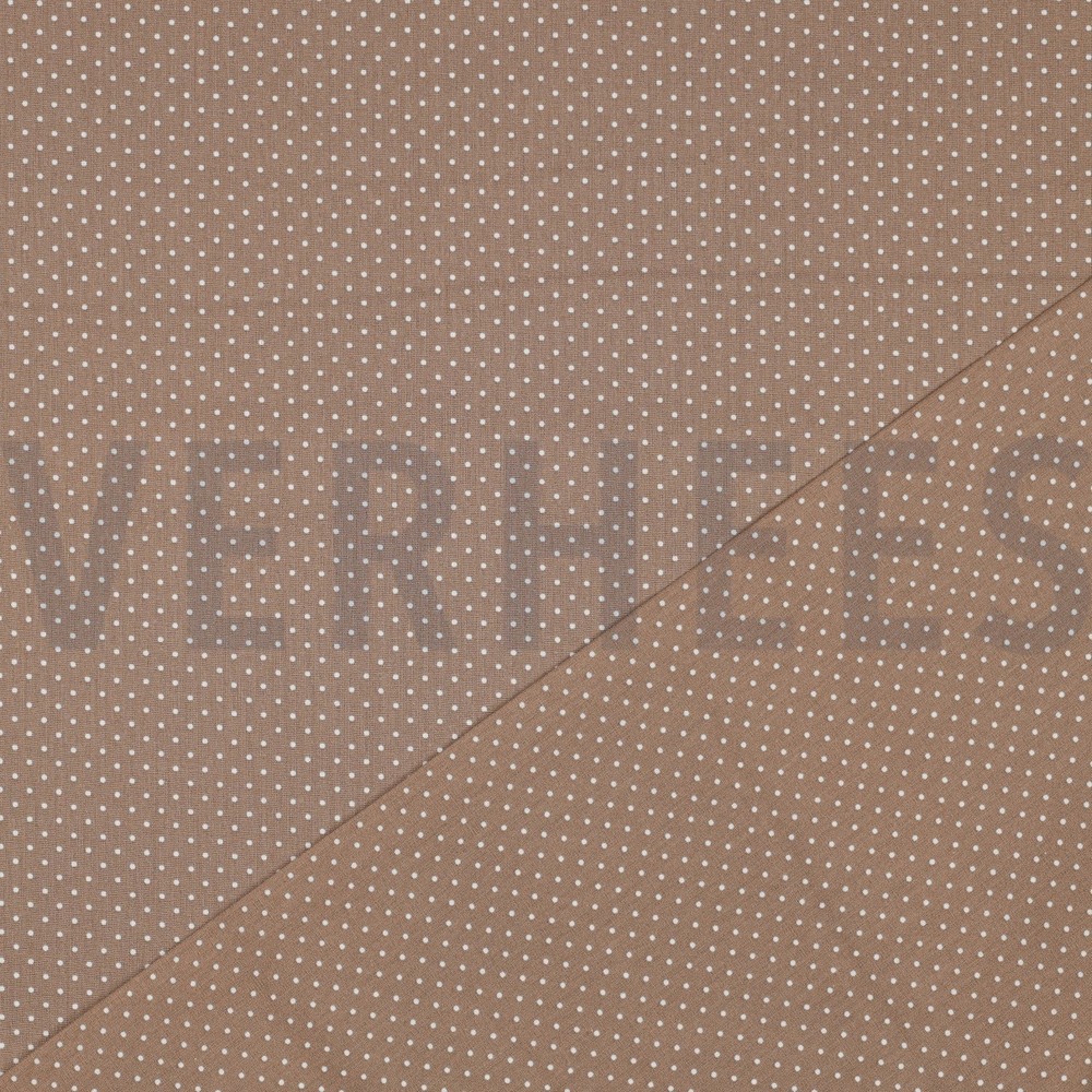 POPLIN PETIT DOTS TAUPE #7