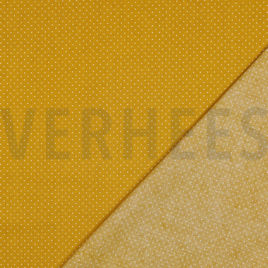 POPLIN PETIT DOTS OCHRE #7