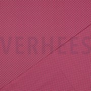 BAUMWOLLE POPELINE KLEINE PUNKTE MAUVE (thumbnail) #4