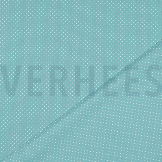 POPLIN PETIT DOTS OLD GREEN #7