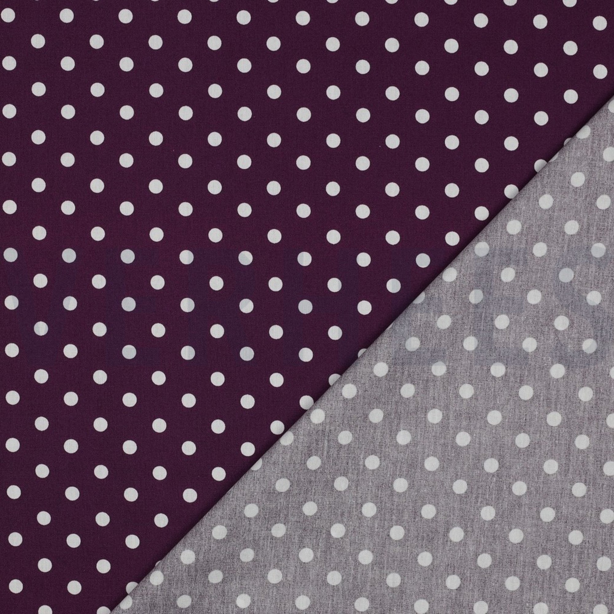 POPLIN DOTS PURPLE (high resolution) #4