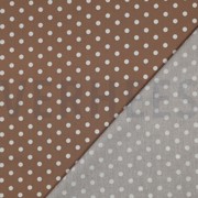POPLIN DOTS TAUPE (thumbnail) #4