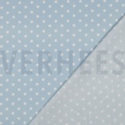 BAUMWOLLE POPELINE PUNKTE HELLBLAU (thumbnail) #4