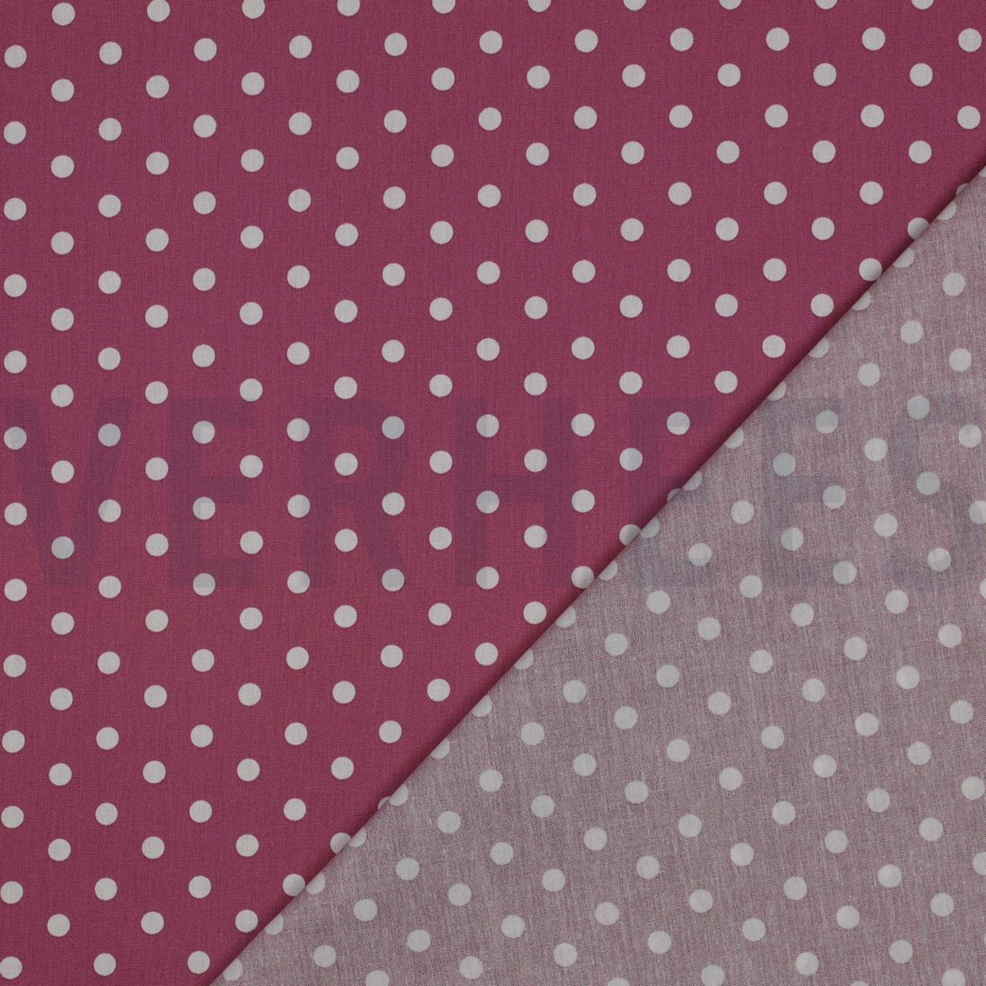 POPLIN DOTS MAUVE (high resolution) #4