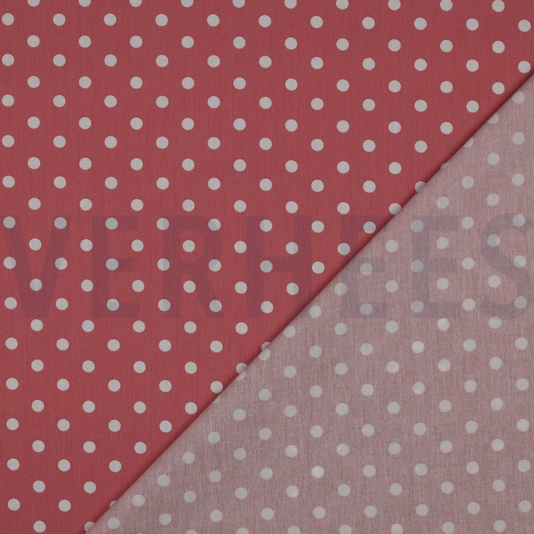 KATOENEN POPLIN STIPPEN BLUSH #7