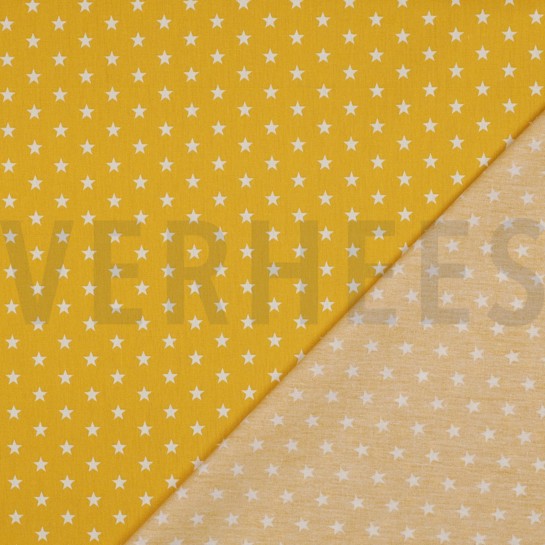 POPLIN PETIT STARS YELLOW #7