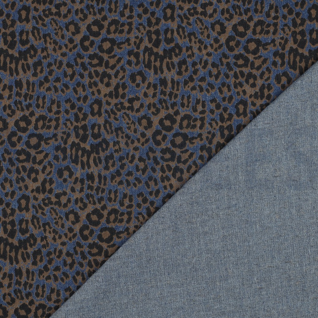 DENIM DIERENHUID DONKER MARINE #7