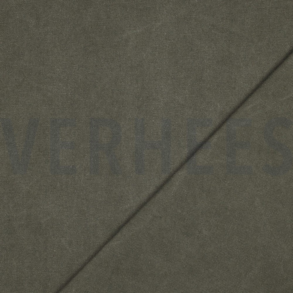 CANVAS STONEWASHED LEGERGROEN #7