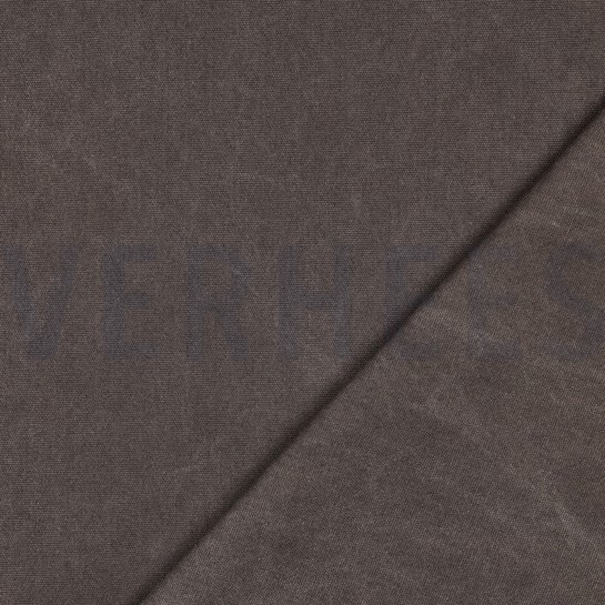 CANVAS STONEWASHED BRAUN #7