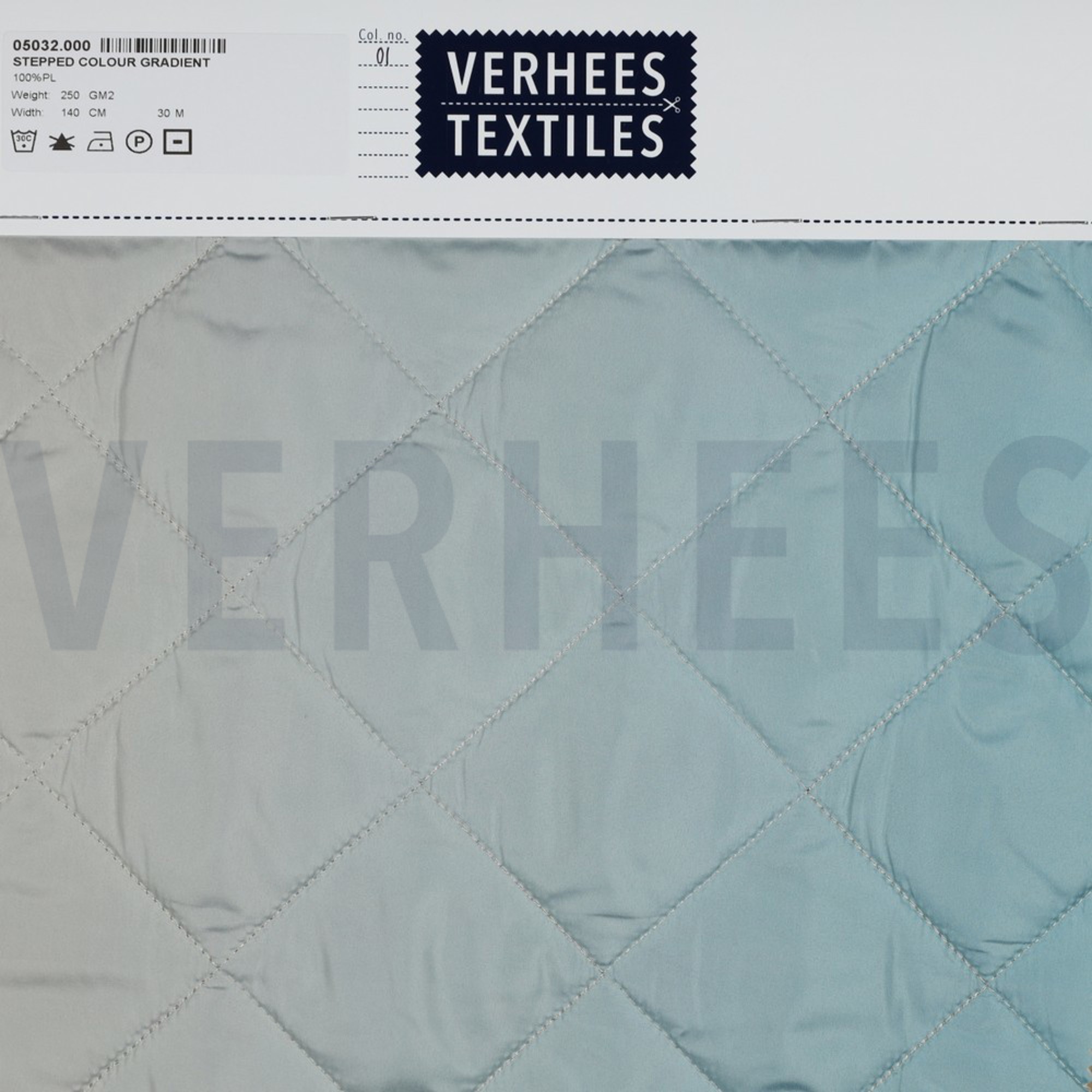 STEPPED DIGITAL COLOUR GRADIENT SAND/LIGHT BLUE (high resolution) #4