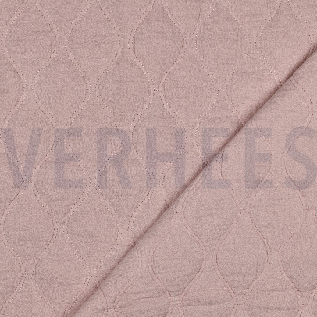 DOUBLE GAUZE QUILT SOFT ROSE #7