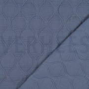 DOUBLE GAUZE QUILT JEANSBLAUW (thumbnail) #4