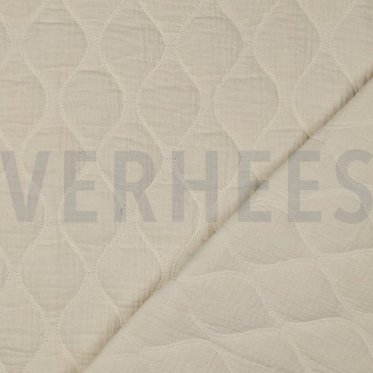 MUSSELIN QUILT NATUR #7