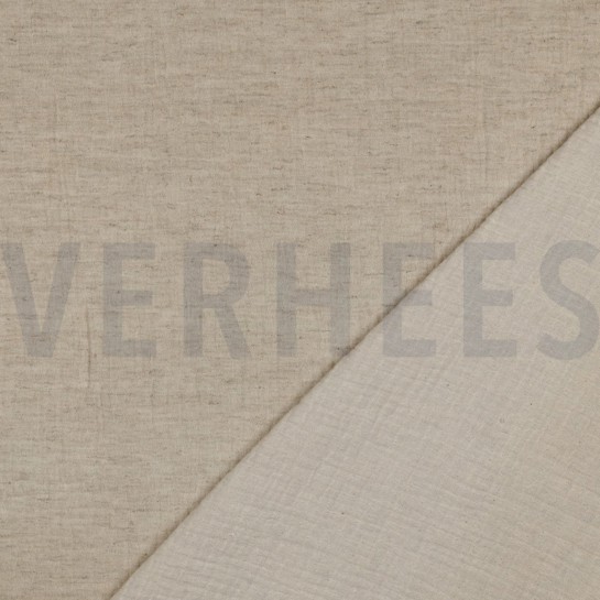 DOUBLE GAUZE LINNEN NATUREL #7