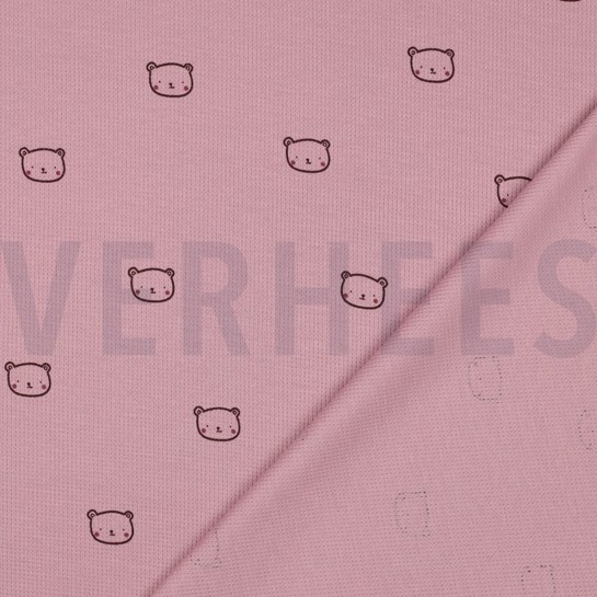 WAFFLE JERSEY BEARS MAUVE #7