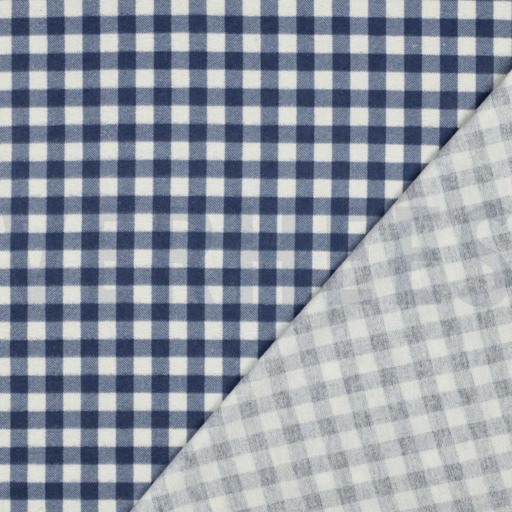FLANEL RUITEN BLAUW #7