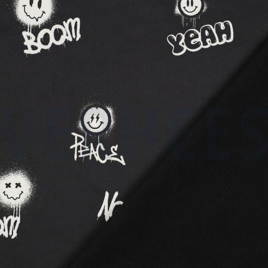 SOFTSHELL DIGITAL GRAFFITI NOIR #7