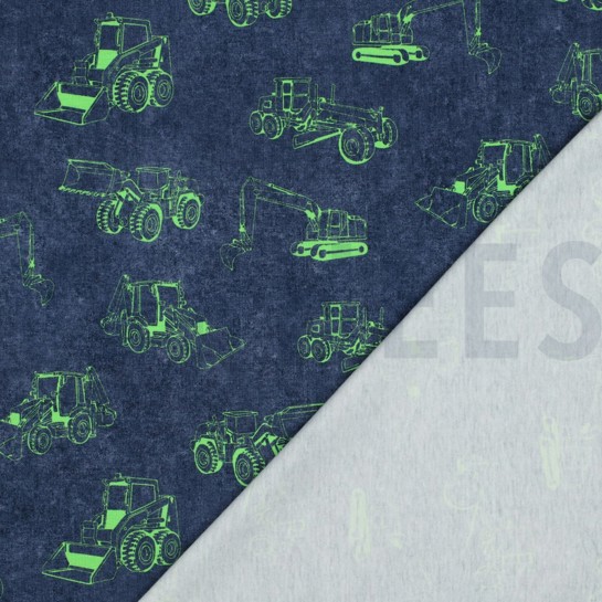 JERSEY DIGITAL WORK VEHICLES NAVY #7