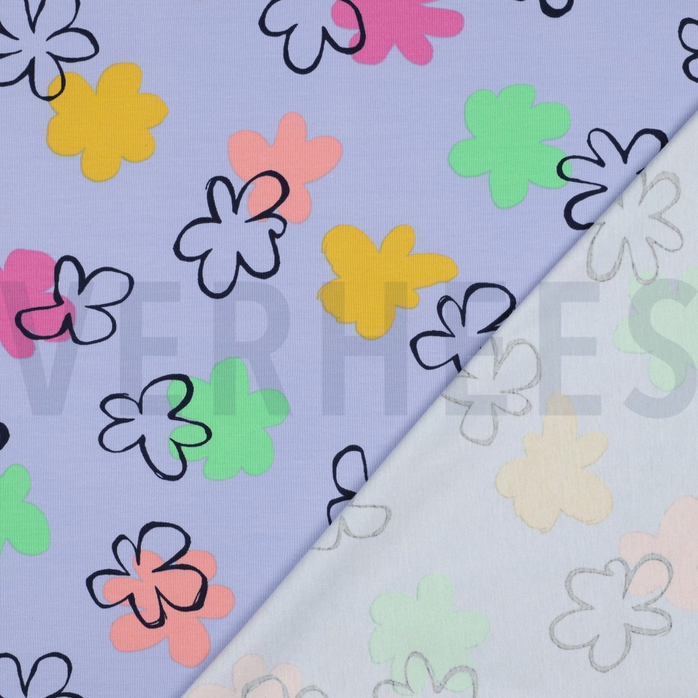JERSEY BLOEMEN LAVENDEL #7
