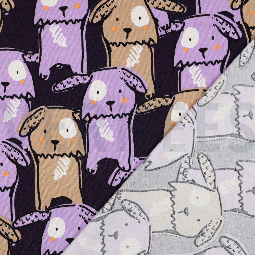 JERSEY DOGS DARK PURPLE #7