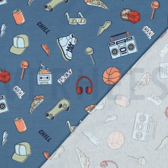 JERSEY VIBES COOL BLEU #7